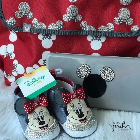 Disney Minnie Mouse Diaper Bag Set